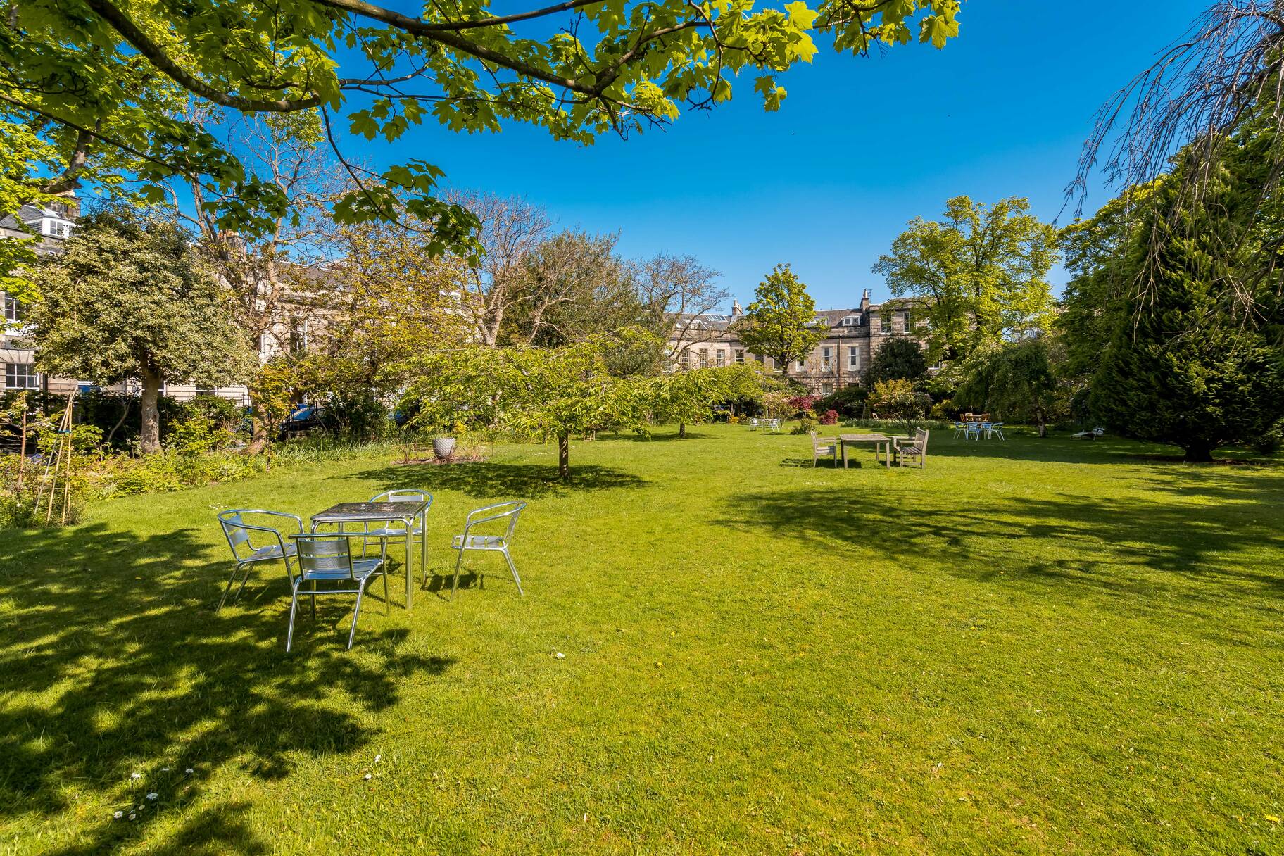 Our sunny communal residents garden