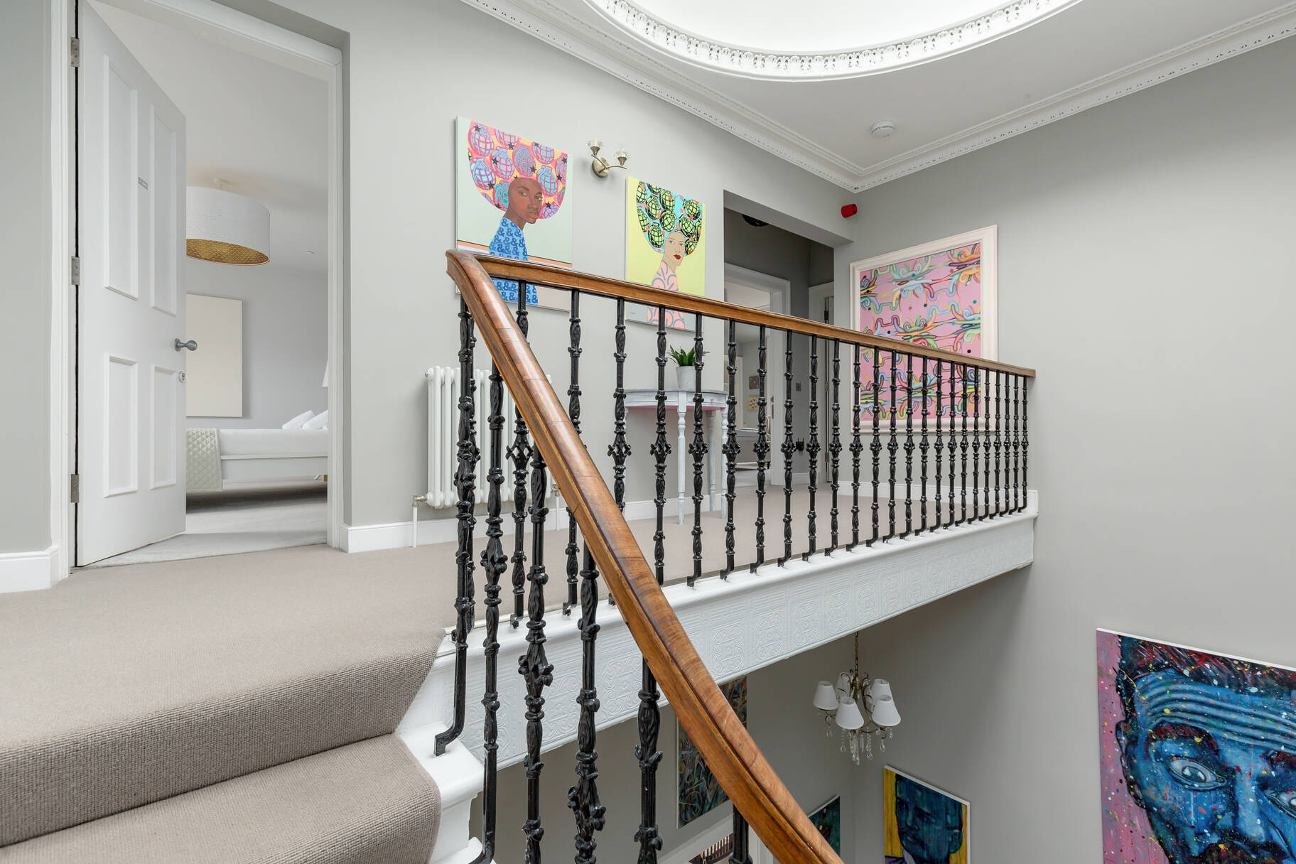 Suite level entrance