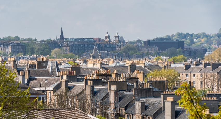 Bonnie Edinburgh views